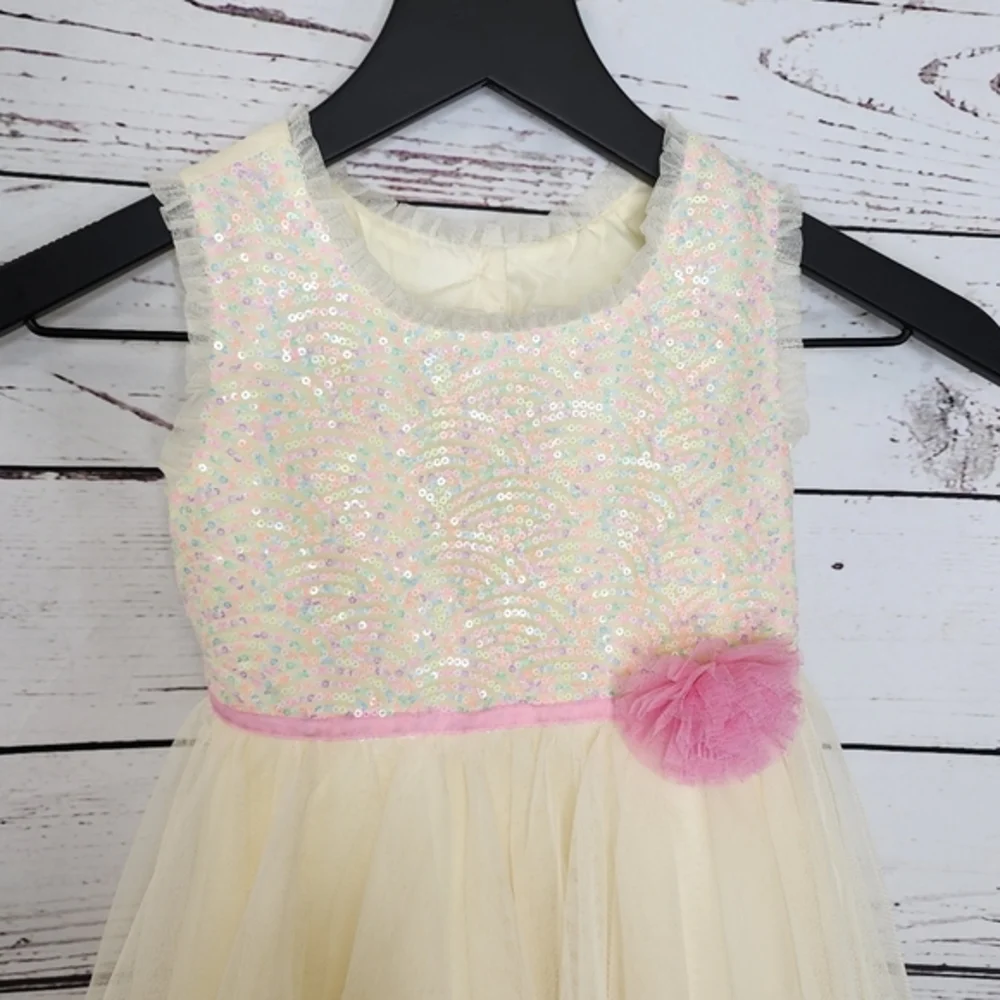 Jona‎ Michelle Yellow Sequin Dress